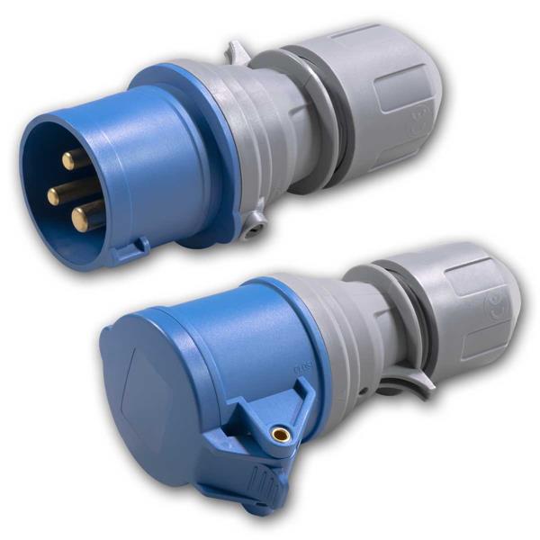 CEE plug & coupling, CEE connection | 3-pole, 250V/16A