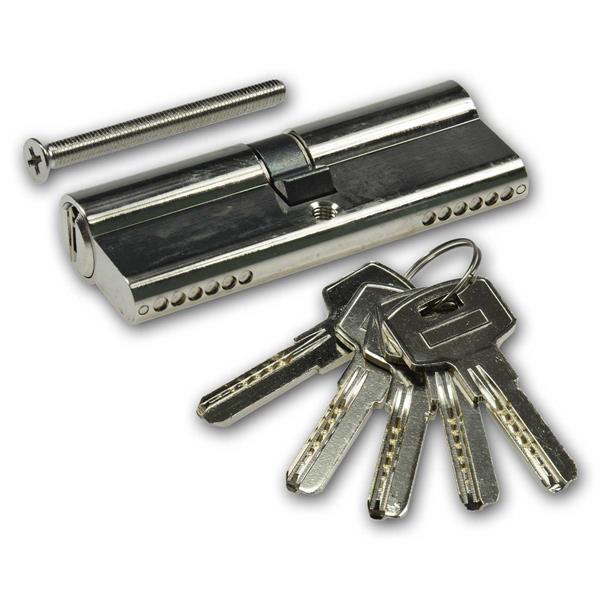 Profile cylinder with key | for DIN lock, emergency function