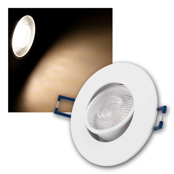 LED recessed light EL-313, white | LED spot 4.5W, set of 10