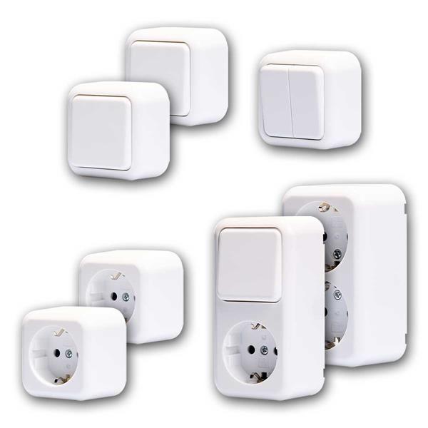 FINERY set "starter", 7 pieces | switches and sockets
