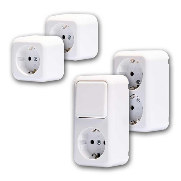 FINERY set "garage", 4 pieces | sockets & switches