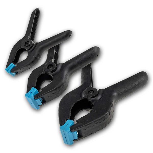 Plier Clamps, 6 pieces, 3 sizes | glue clamps, fixed springs