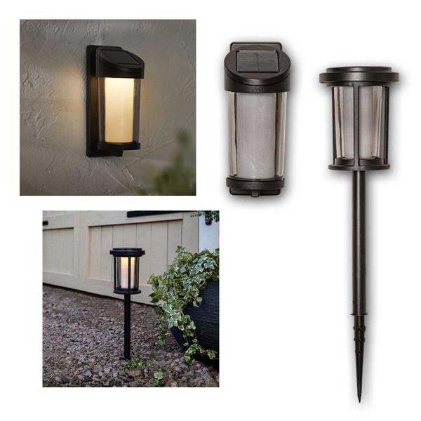 Solar ground spike / wall light "ALIPPA" | twilight sensor