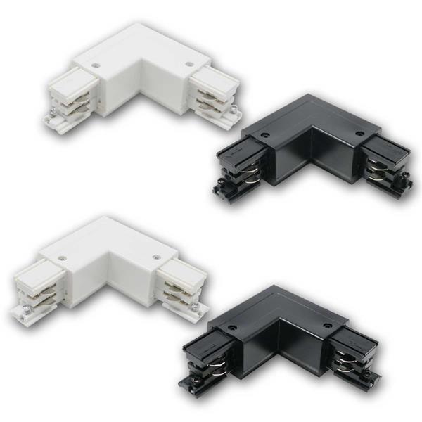 L-connector for busbar "TEAR N" | 90° angle connector