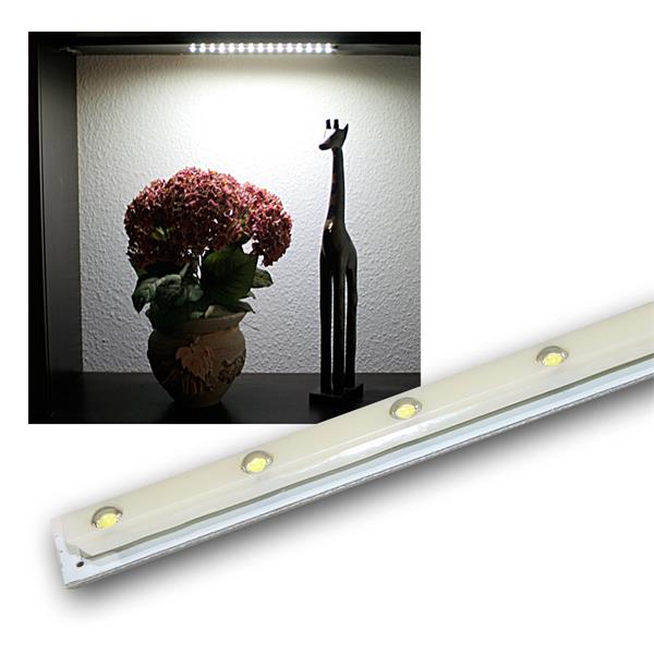1x LED light bar with 15 LEDs, neutral white