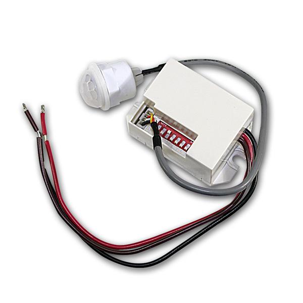 Mini PIR motion detector for installation, 12V DC