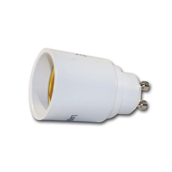 Lamp socket adapter E27 to GU10 socket