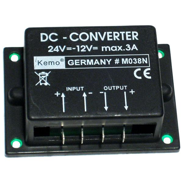 KEMO voltage converter 24V to 13.8V max. 3A