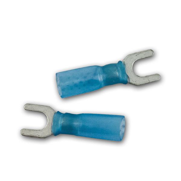 100 shink spade lugs, M5 blue, 1.5-2.5mm²