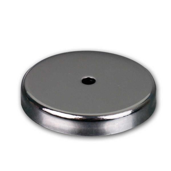 Round base magnet | Ø51mm | lifts up to 11kg | center hole