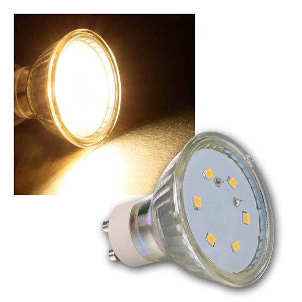 LED spotlight ET-10, GU10 | 230V/3W | 110°, 250lm, 3000K