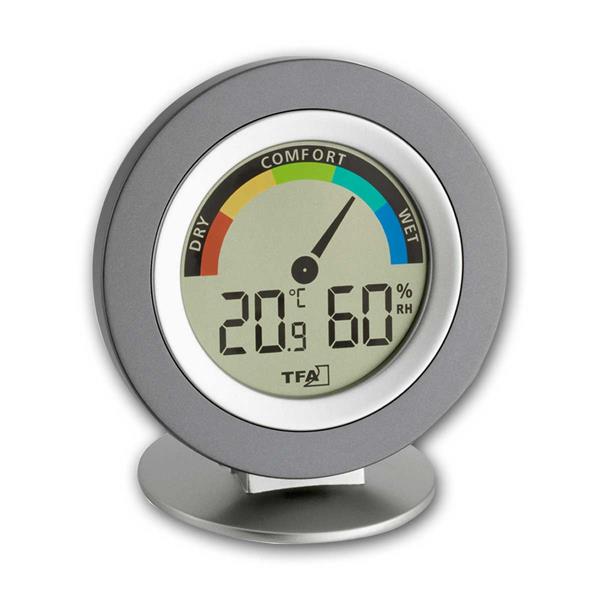 Digital Thermo-Hygrometer COSY, round | 0...+50°C / 20...95%
