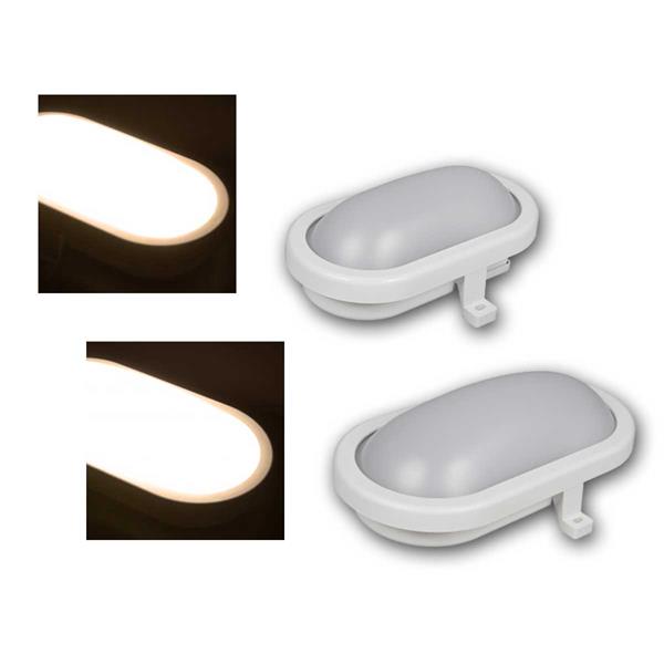 LED moisture-proof lamp | 230V | warm white | 6/12W