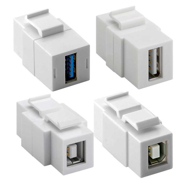 Keystone USB modules | USB 2.0 and 3.0 type A and B