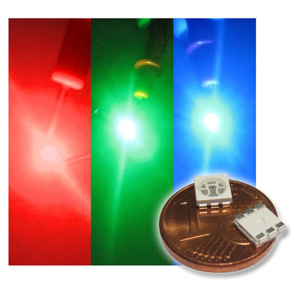 SMD LED 1206 in 11 verschiedenen Farben 1/10/25/50/100 Stück zur Auswahl 