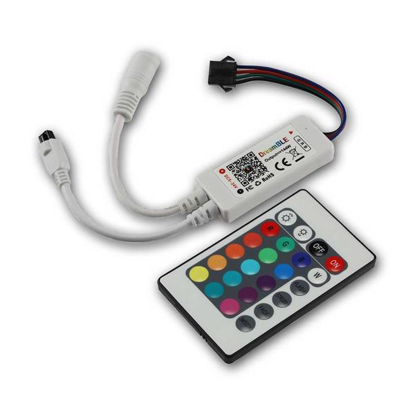 RGB RGBW LED Strip Leiste Bluetooth APP Controller mini Steuerung nur für Handy 