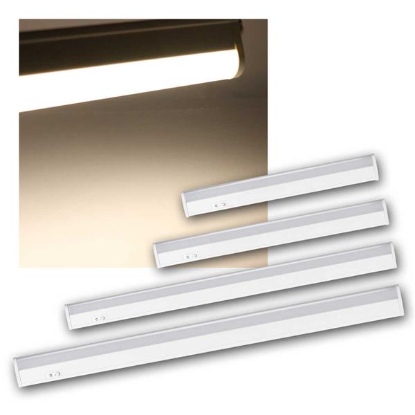LED cabinet luminaire MERA, daylight | LED light bars 230V