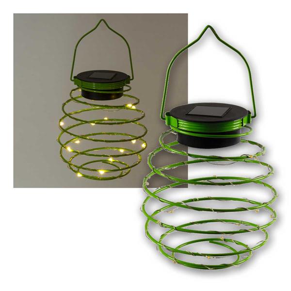 Solar LED light SPRING | green | warm white | Solar | IP44