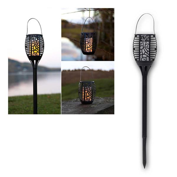LED Flame Solar Torch | Multifunction | Flickering effect