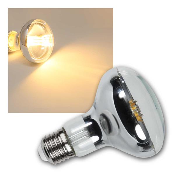 E27 LED bulb R80 7.5W | 700lm, warm white, set of 3