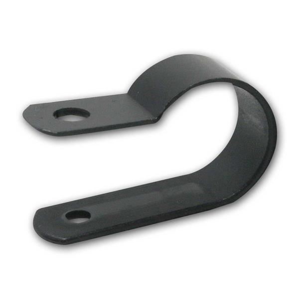 Fastening clips Ø16mm | plastic, black, pack of 200