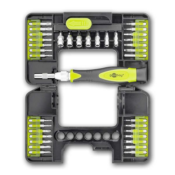 Precision screwdriver set, 37 pieces | different bits