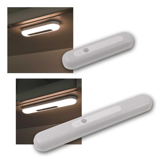 LED rechargeable lamp, magnetic holder | PIR motion sensor