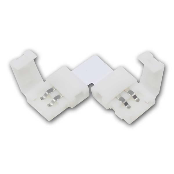 L-quick connector "Easy" for 2-pin stripes, set of 3