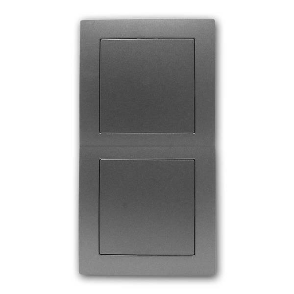 FLAIR cover in double frame | dummy box anthracite