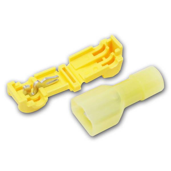 Cable connector with branch | color yellow, size 2.5-4.0mm²