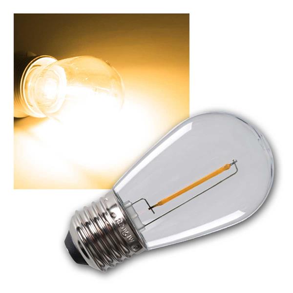 LED bulb, warm white | for E27 fairy lights, set of 3