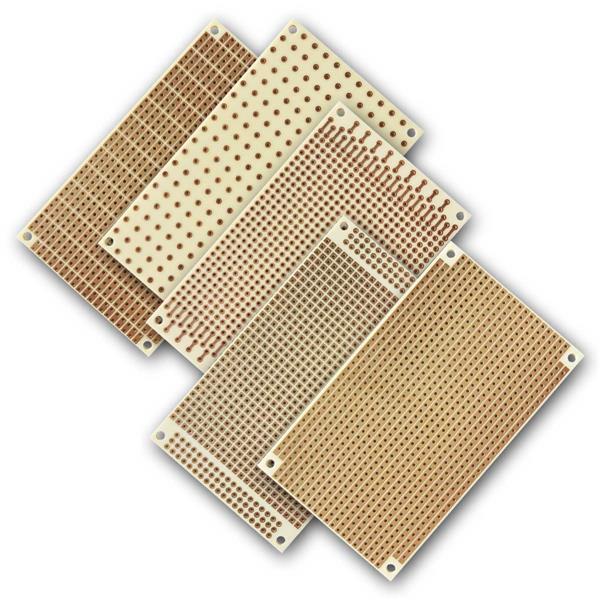 Circuit board 60x100mm, pitch 2.54mm | hard paper PCB