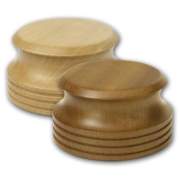 Turntable stabilizer, support weight | with real wood case