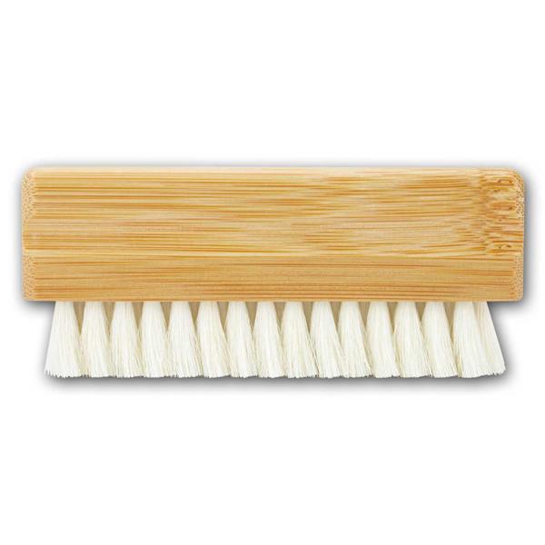 Bamboo brush with goat hair bristles | record brush