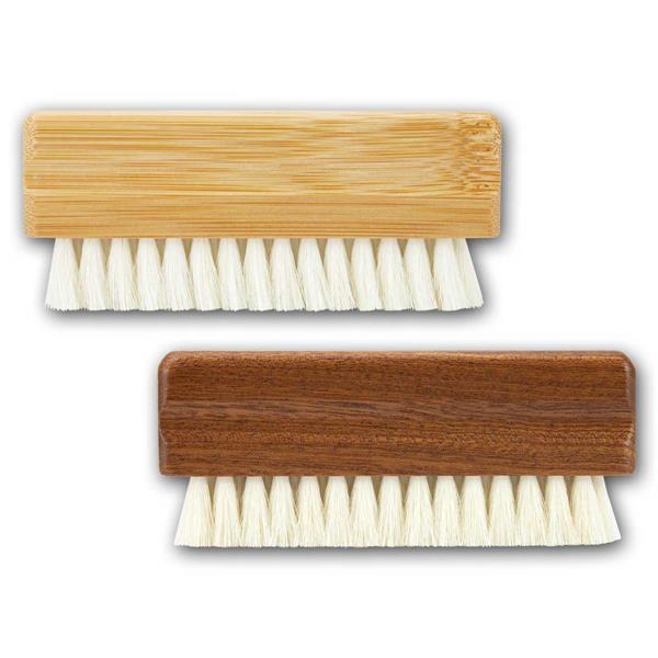 Plate brush with goat hair bristles | record brush