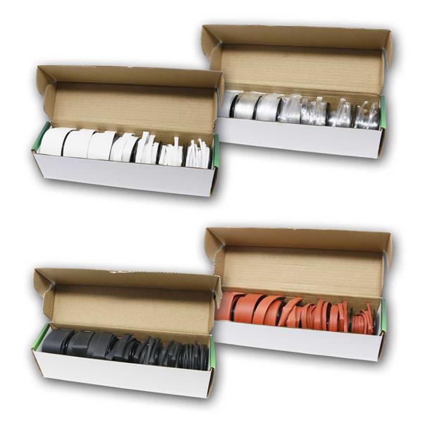 Heat shrink tubing dispenser Box, shrink ratio 2:1, 4 colors