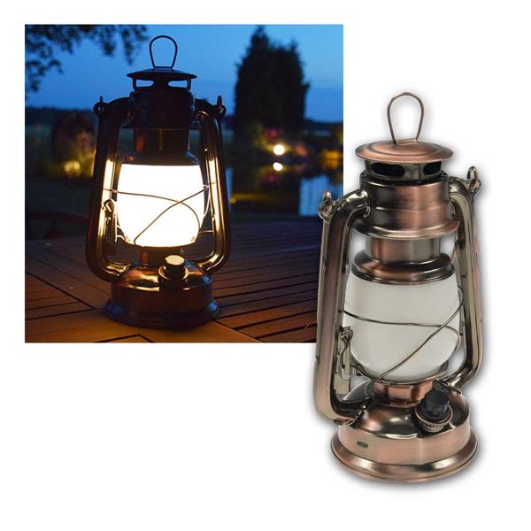 LED camping lantern CT-Copper Pro | copper, rechargeable