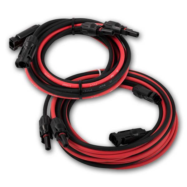Solar module connection cable | solar cable red/black 4mm²
