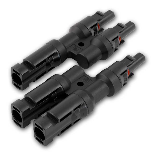 Y-connector adapter for solar cables, set of 2 | 4mm²