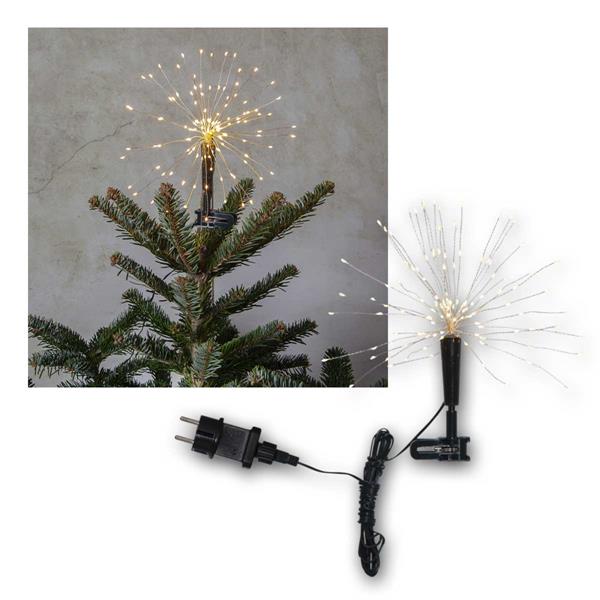 Tree topper "Firework", 120 LEDs warm white | 230V, IP44