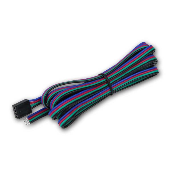 Connection cable for RGB LED lights | 2m, 4x0.32mm²