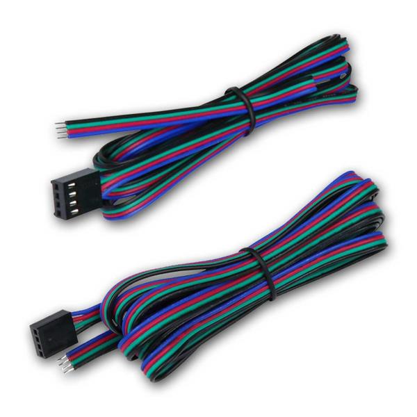 2m RGB connection cable | RGB connector & open cable end