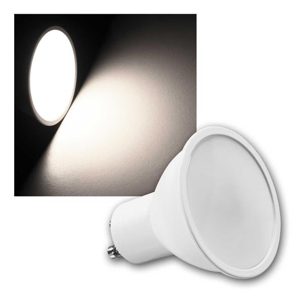 GU10 LED spotlight "MS-60" | 230V/6W, 510lm, neutral white