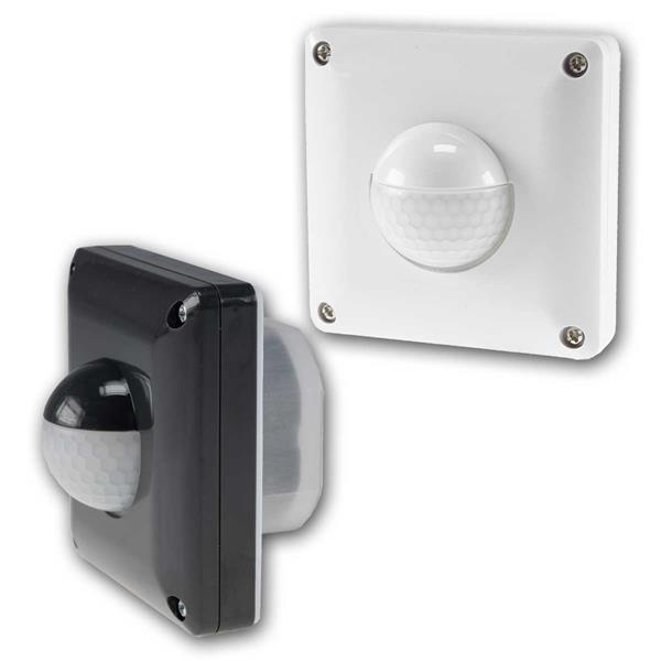 Flush-mounted PIR motion detector IP65 | 190°, 2-/3-wire tec