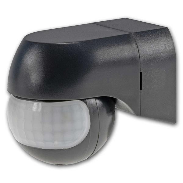 Motion detector 180° CBM-Slim 12m, 1-800W | anthracite, IP44