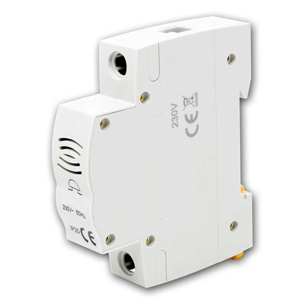 Doorbell for DIN rail mounting, 1 tone | 230V, 80dB