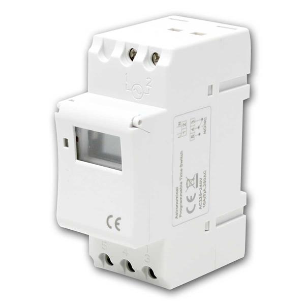 Digital timer for DIN rail | with ASTRO function