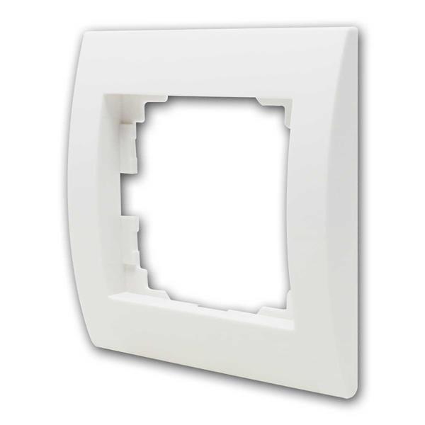 LOGI 1-fold UP frame | for sockets and switches, white