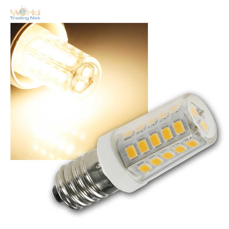 E14 LED Leuchtmittel 300lm 230V 4W, MINI Glüh-Birne für Kühlschrank ...