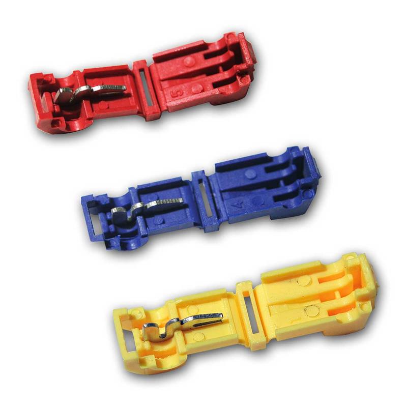 Stecker /& Buchse rot 6,3 x 0,8mm für 0,5-1,5mm² Kabelschuh 20 Paar Kabelschuhe